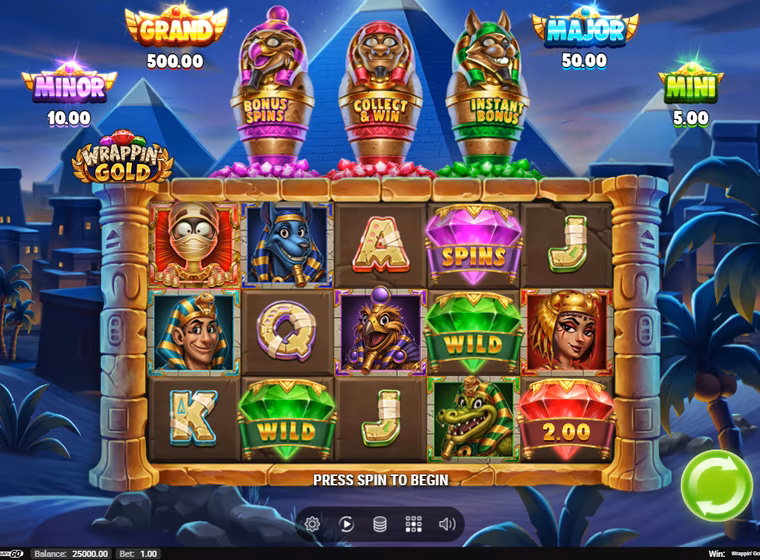 Wrappin' Gold gameplay